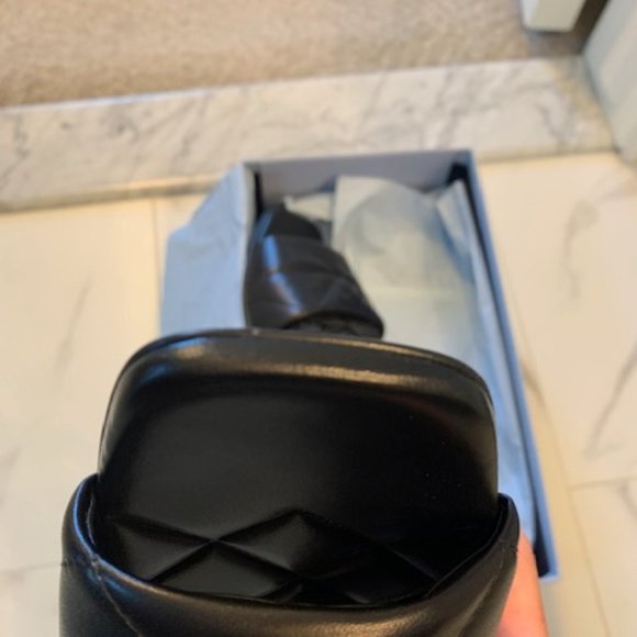 Prada leather sabot slides - Picture 2 of 6